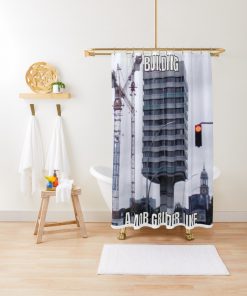 Minecraft Mob Grinder Shower Curtain (AT)