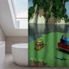Minecraft gamecustom shower curtain (AT)