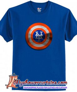 NY METS SHIELD T-Shirt (AT)