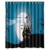 Nanaz Free Shipping Happy Halloween Shower Curtain (AT)