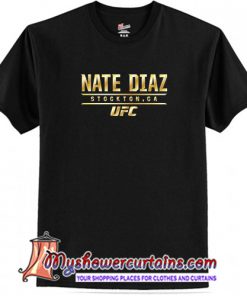 Nate Diaz Black Haymaker Tri-Blend T Shirt (AT)