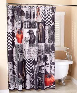 Nevermore Halloween Bath Collection - Shower Curtain (AT)