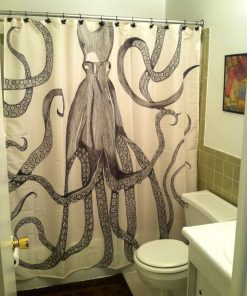 Octopus Shower Curtain (AT)