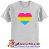 Pansexual Heart T-Shirt (AT)