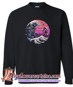 Retro Wave EVA Crewneck Sweatshirt (AT)