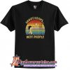 Shoot Hoops Not People T Shirt-(AT)
