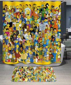 Simpsons Custom Shower Curtain (AT)