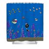 Super Mario Water World Shower Curtain (AT)