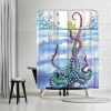 Vintage Octopus Shower Curtain (AT)