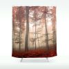 misty forest shower curtain (AT)