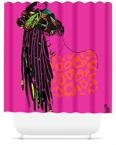 African American Shower Curtains (AT)