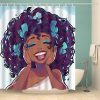 Afro Afrocentric Shower Curtains (AT)