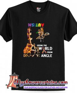Autism seeing the world from different angle T Shirt (AT)
