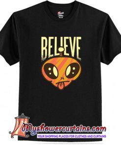 Believe Alien Illustration T-Shirt (AT)