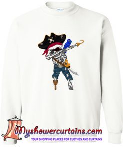 Dabbing Pirate Skeleton Sweatshirt (AT)