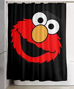 Elmo's World Running Shower Curtain (AT)