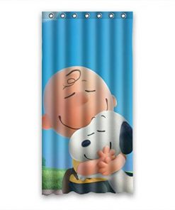 Ganma Cartoon Snoopy Shower Curtain (AT)