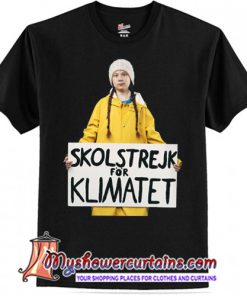 Greta Thunberg Sketch Art T-Shirt (AT)