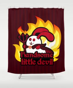 Halloween devil Shower Curtain (AT)