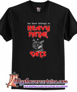 Heavy Metal and Cats T-Shirt (AT)