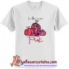 In October We Wear Pink Pumpkin Breast Cancer Halloween T-Shirt (AT)
