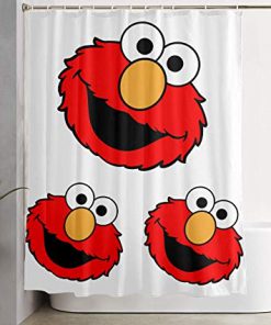 Inch Elmo's World Running Shower Curtain (AT)