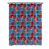 Jay Franco Sesame Street Elmo Cookie Squares Shower Curtain (AT)