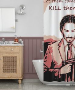 John Quote Shower Curtain (AT)