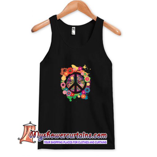 Peace Sign Colorful Tank Top (AT)