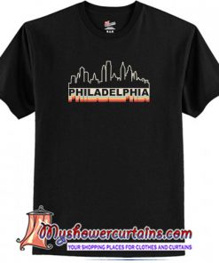 Philadelphia Skyline Vintage T-Shirt (AT)