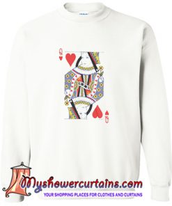 Queen Of Hearts Trending Sweatshirt (AT)