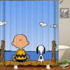 Snoopy Peanuts Gang Shower Curtain (AT)