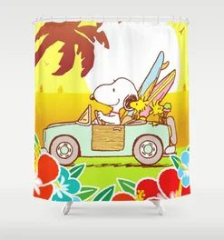 Snoopy Shower-Curtains (AT)