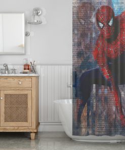 Spiderman Shower Curtain (AT)