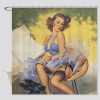 Vintage Tattoo Shower Curtains (AT)