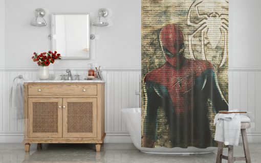 Another Spiderman Shower Curtain (AT)