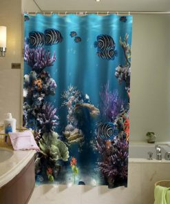 Aquarium Ocean Shower Curtain (AT)