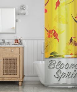 Blooming spring Shower Curtain (AT)