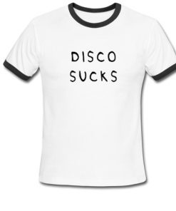 Disco Sucks Ringer T-Shirt (AT)