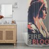 Fire and Blood Shower Curtain (AT)