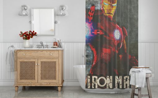 Iron Man Shower Curtain (AT)