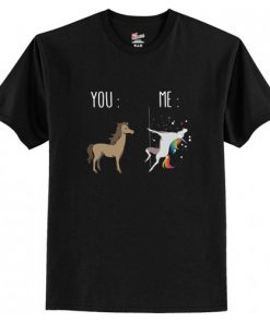 Unicorn You Me Funny Unicorn T-Shirt (AT)