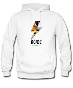 AC DC 1973 hoodie SN