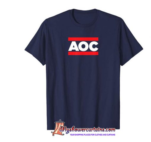 AOC Alexandria Ocasio-Cortez Rap Short Sleeve T-Shirt SN