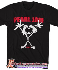 Alive Stickman Pearl Jam T-Shirt SN