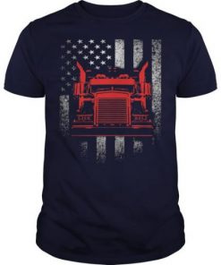 American Trucker T Shirt SN