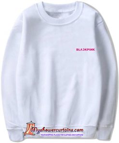 BLACKPINK little font Sweatshirt (white) SN