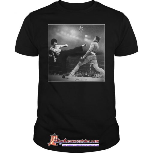 BRUCE LEE vs ALI TSHIRT SN