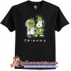 Baby Grinch And Snoopy Light Christmas Friends T-Shirt SN