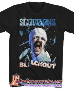 Blackout Album Art Scorpions Shirt SN